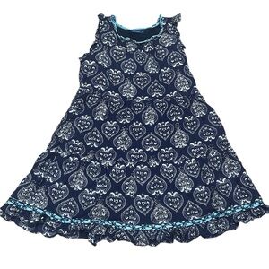 La plage cap sleeve dress 100% cotton medium